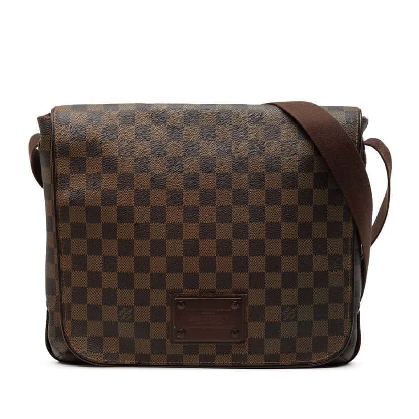 Louis Vuitton Damier Ebene Brooklyn MM Brown Very good condition - Front View