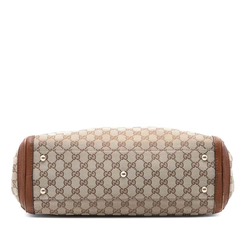 Gucci Medium GG Canvas Bella Tote Beige Canvas Very good condition - Inside View