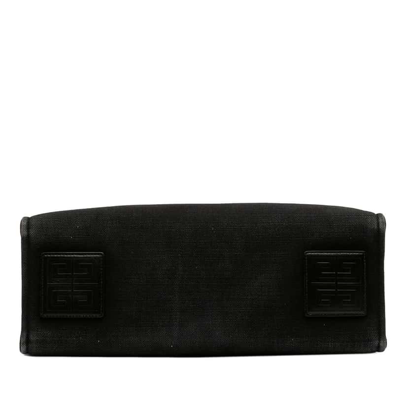 Givenchy Medium Canvas G Tote Shopping Bag Black Canvas Very good condition - Inside View