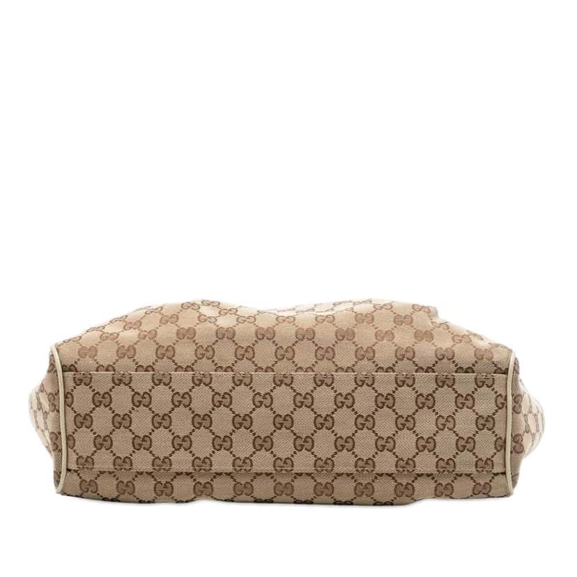 Gucci Medium GG Canvas Sukey Tote Beige Canvas Very good condition - Inside View