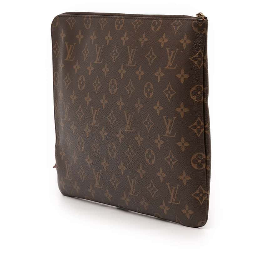 Louis Vuitton Monogram Etui Voyage MM Brown Very good condition - Back View