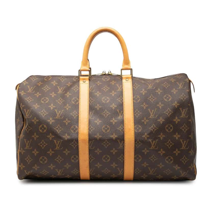 Louis Vuitton Monogram Keepall 45 Brown Very good condition - Front View
