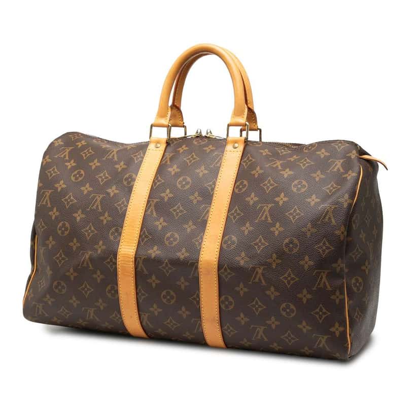 Louis Vuitton Monogram Keepall 45 Brown Very good condition - Back View