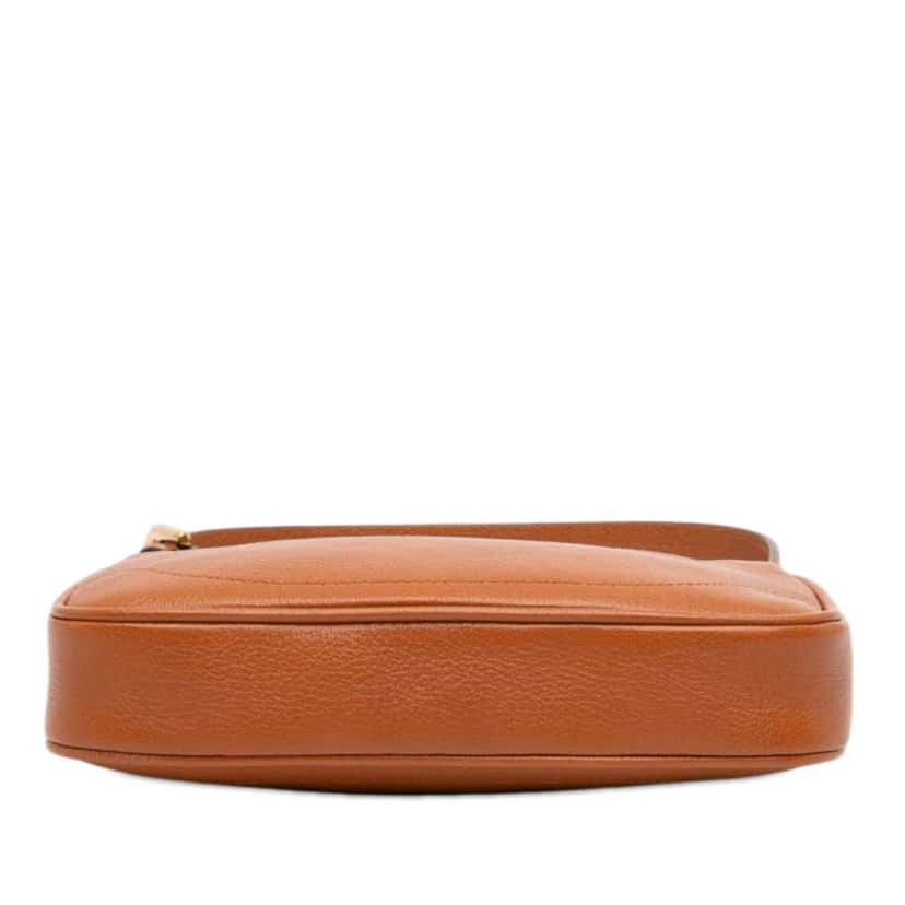 Gucci Mini Leather Aphrodite Shoulder Bag Brown Leather Very good condition - Inside View