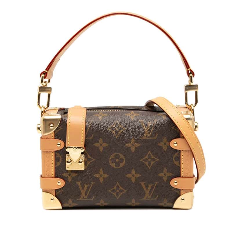 Louis Vuitton Monogram Side Trunk PM Brown Very good condition - Front View