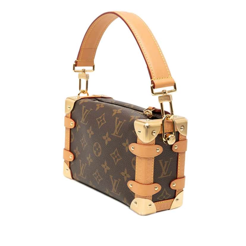 Louis Vuitton Monogram Side Trunk PM Brown Very good condition - Back View