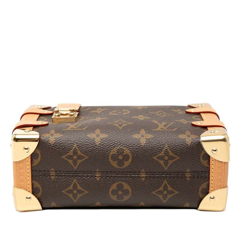 Louis Vuitton Monogram Side Trunk PM Brown Very good condition - Inside View
