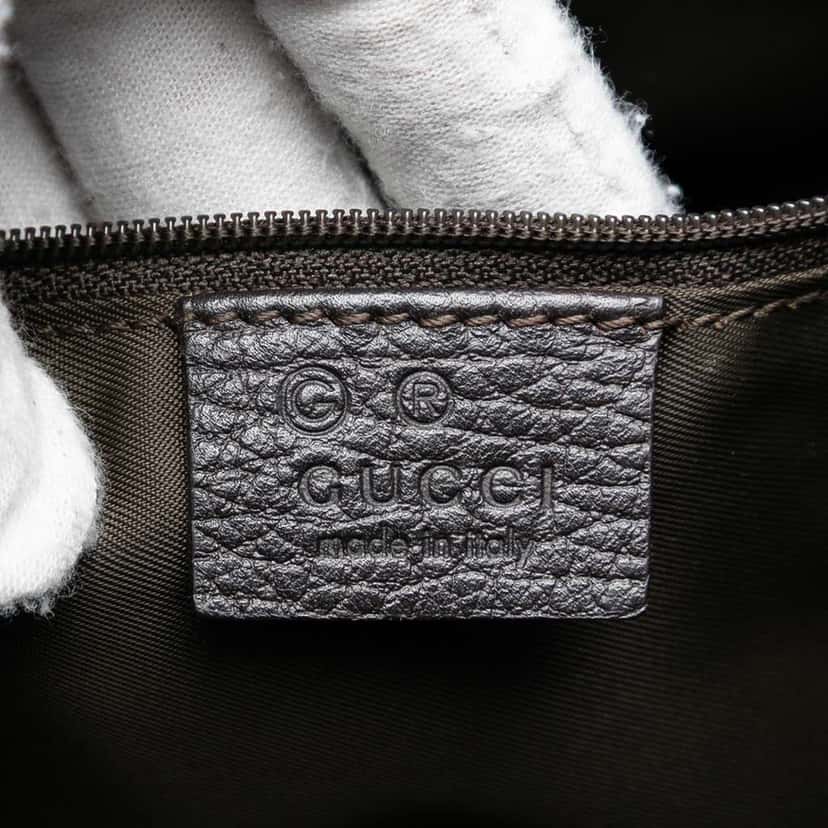 Gucci Large GG Canvas Gifford Tote Brown Canvas Very good condition - Box View