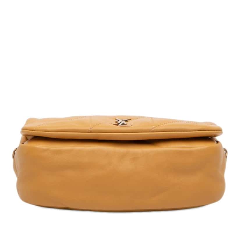 Saint Laurent Mini Quilted Lambskin Jamie 4.3 Shoulder Bag Yellow Leather Very good condition - Inside View