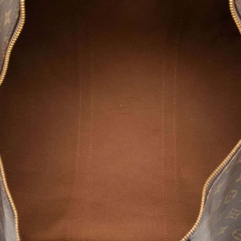 Louis Vuitton Monogram Keepall 50 Brown Very good condition - Model View
