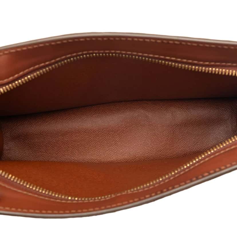 Louis Vuitton Monogram Pochette Homme Brown Very good condition - Model View