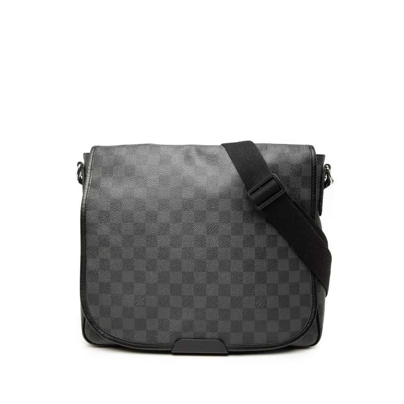 Louis Vuitton Damier Graphite Daniel MM Black Very good condition - Front View
