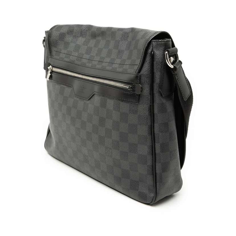 Louis Vuitton Damier Graphite Daniel MM Black Very good condition - Back View