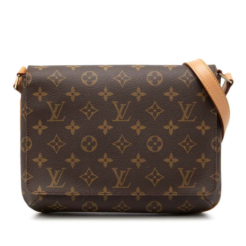 Louis Vuitton Monogram Musette Tango Short Strap Brown Very good condition - Front View