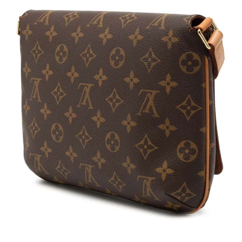 Louis Vuitton Monogram Musette Tango Short Strap Brown Very good condition - Back View