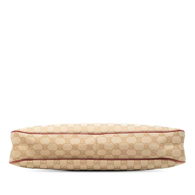 Gucci GG Canvas Eclipse Shoulder Bag Beige Canvas Very good condition - Inside View