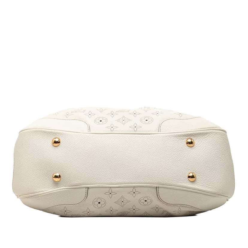 Louis Vuitton Monogram Mahina Solar PM White Leather Very good condition - Inside View