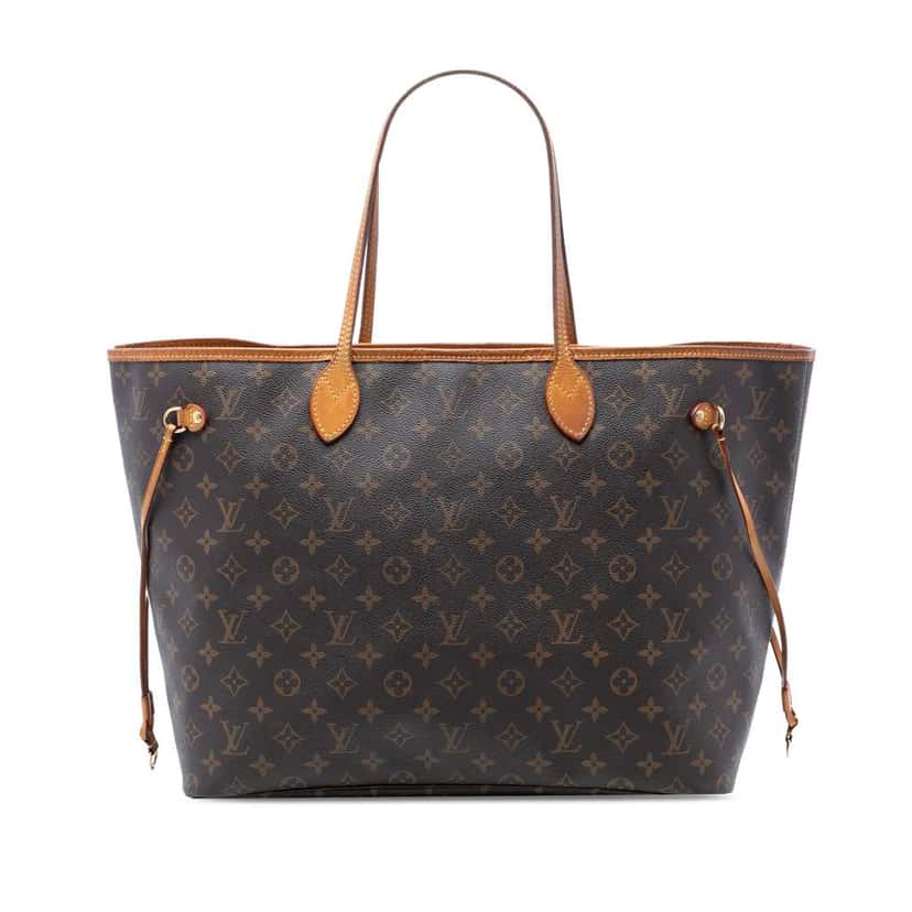 Louis Vuitton Monogram Neverfull GM Brown Very good condition - Front View