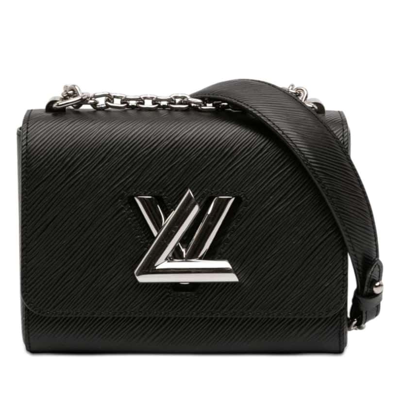 Louis Vuitton Epi Twist MM Black Leather Very good condition - Front View