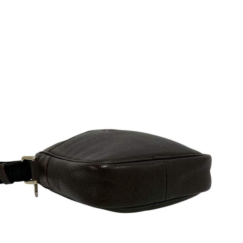 Loewe Leather Anagram Crossbody Brown Leather Very good condition - Box View