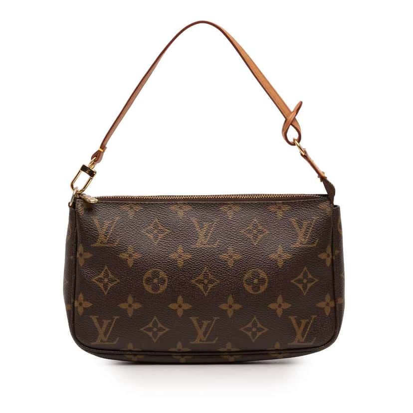 Louis Vuitton Monogram Pochette Accessoires Brown Very good condition - Front View