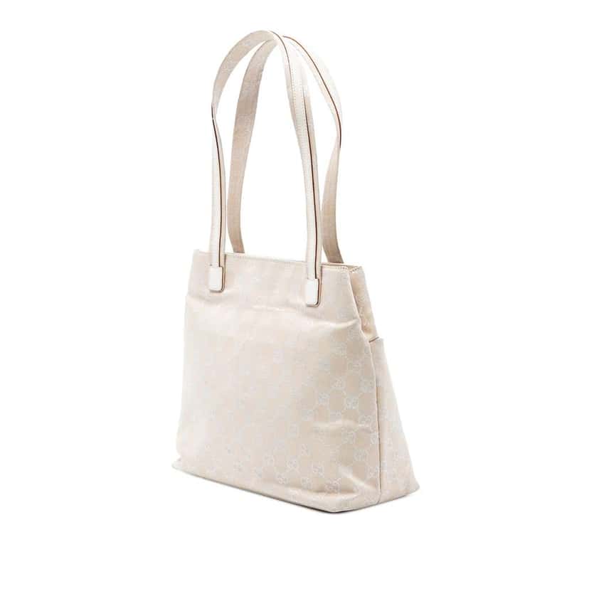Gucci GG Canvas Tote Beige Canvas Very good condition - Back View