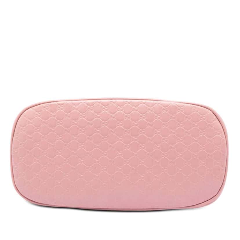 Gucci Mini Microguccissima Dome Satchel Pink Leather Very good condition - Inside View