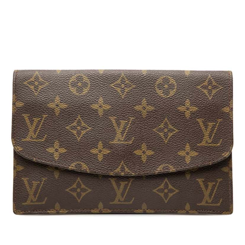 Louis Vuitton Monogram Pochette Rabat 20 Brown Very good condition - Front View