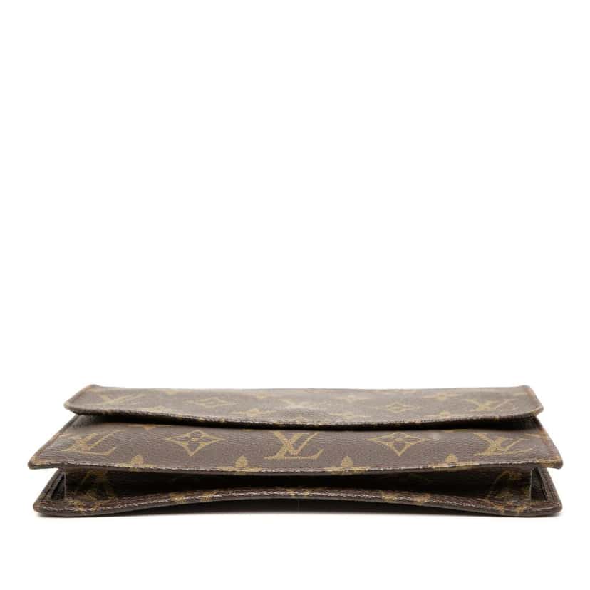 Louis Vuitton Monogram Pochette Rabat 20 Brown Very good condition - Inside View