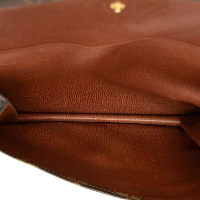 Louis Vuitton Monogram Pochette Rabat 20 Brown Very good condition - Model View