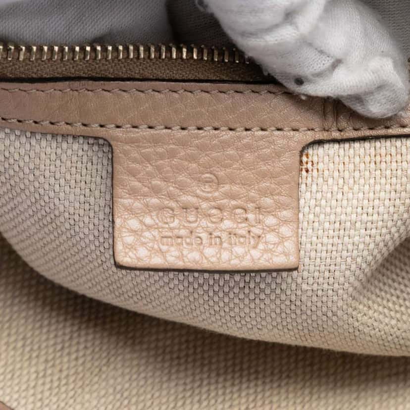 Gucci GG Canvas Web Dressage Tote Beige Canvas Very good condition - Box View