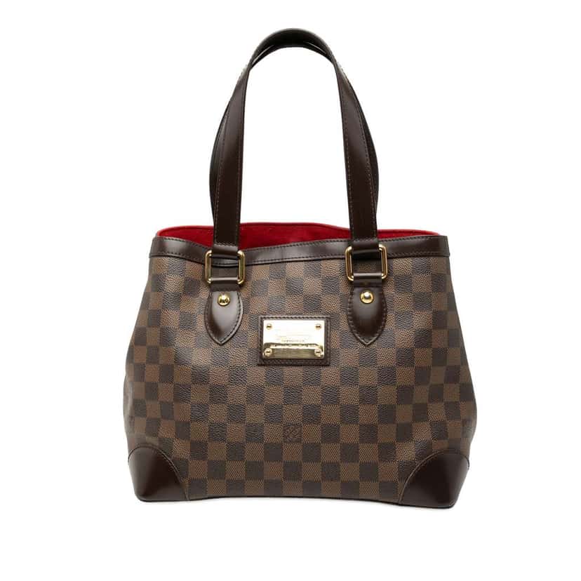 Louis Vuitton Damier Ebene Hampstead PM Brown Very good condition - Front View