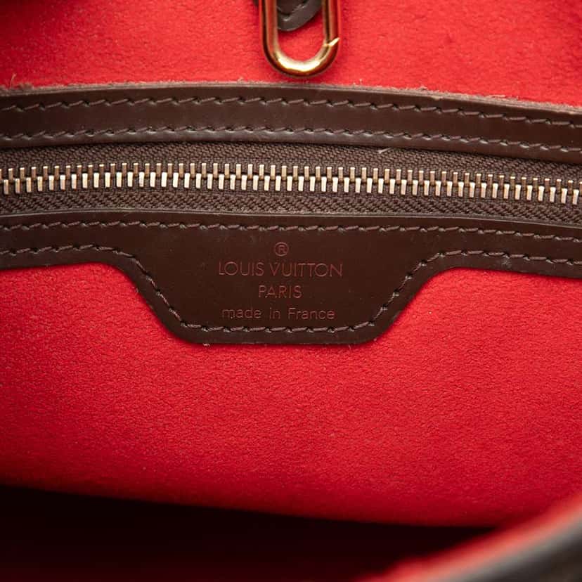 Louis Vuitton Damier Ebene Hampstead PM Brown Very good condition - Box View