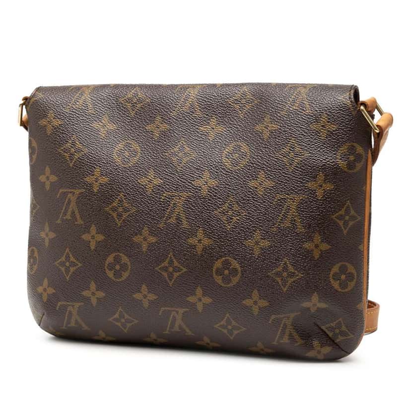 Louis Vuitton Monogram Musette Tango Long Strap Brown Very good condition - Back View