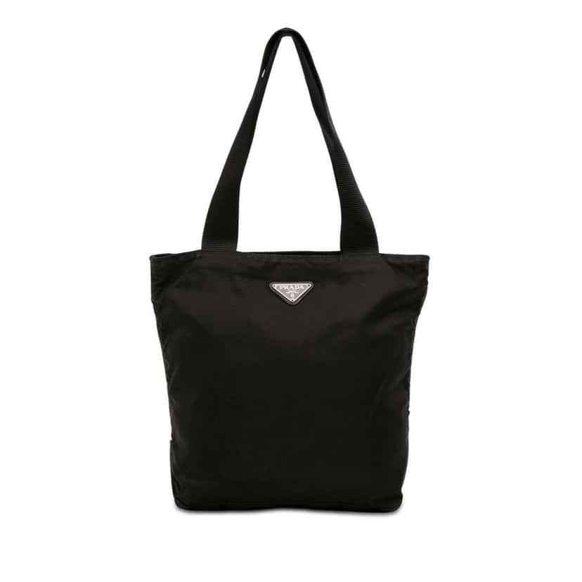 Prada Tessuto Tote Black Very good condition - Front View