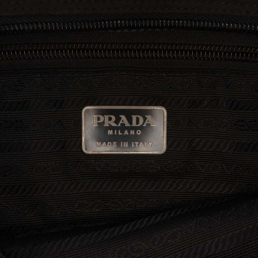 Prada Tessuto Tote Black Very good condition - Box View