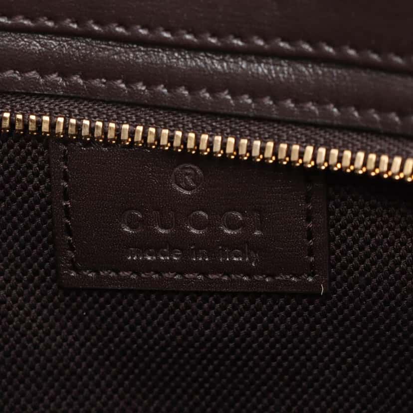 Gucci Mini GG Canvas Web Moon Side Shoulder Bag Beige Canvas Very good condition - Model View