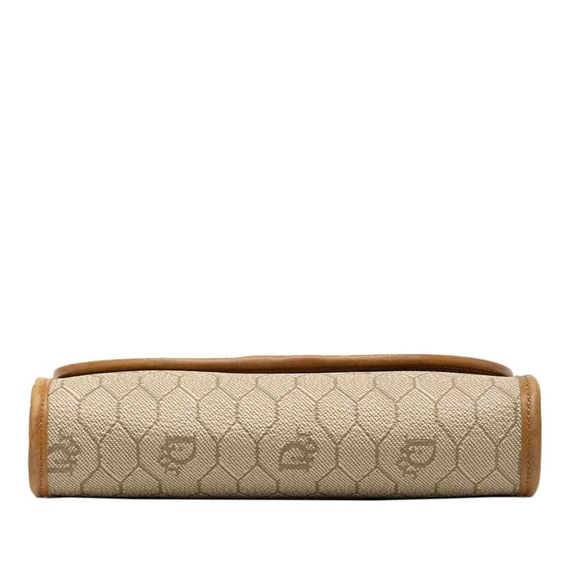 Dior Honeycomb Coated Canvas Crossbody Beige Very good condition - Inside View