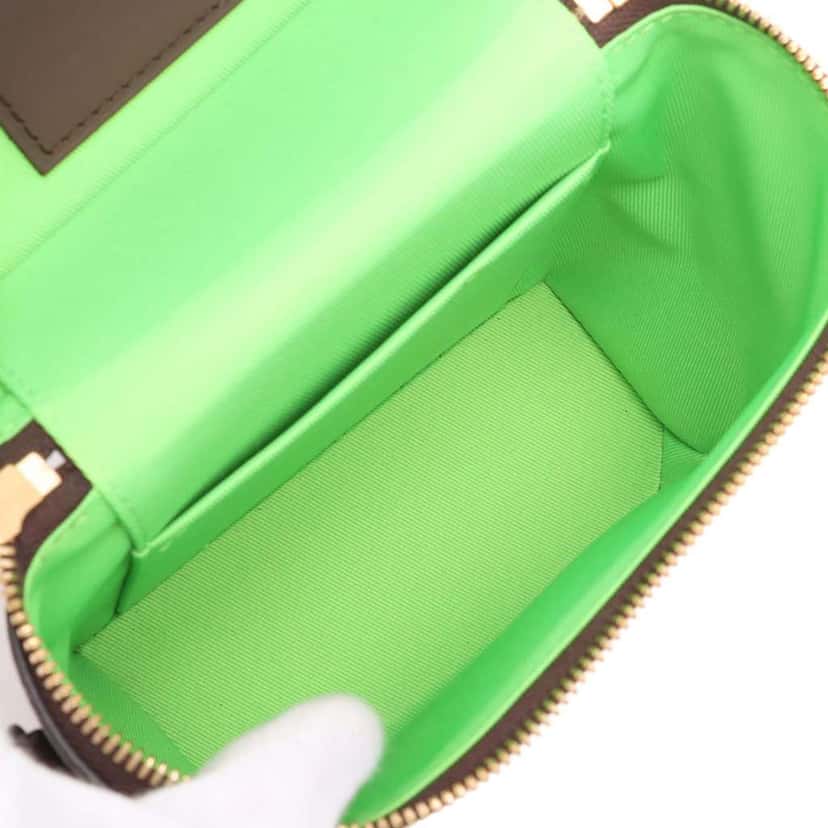 Louis Vuitton Monogram No7 Vertical Box Trunk Brown Very good condition - Inside View