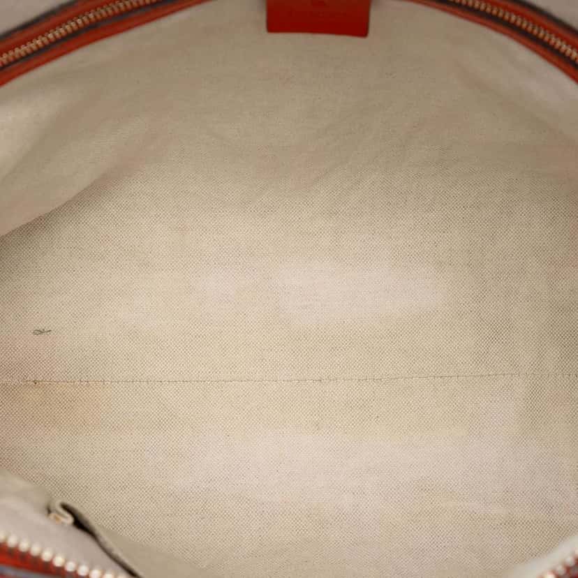 Gucci Medium Guccissima Bree Dome Tote Orange Leather Very good condition - Model View