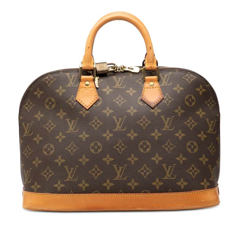 Louis Vuitton Monogram Alma PM Brown Very good condition - Front View
