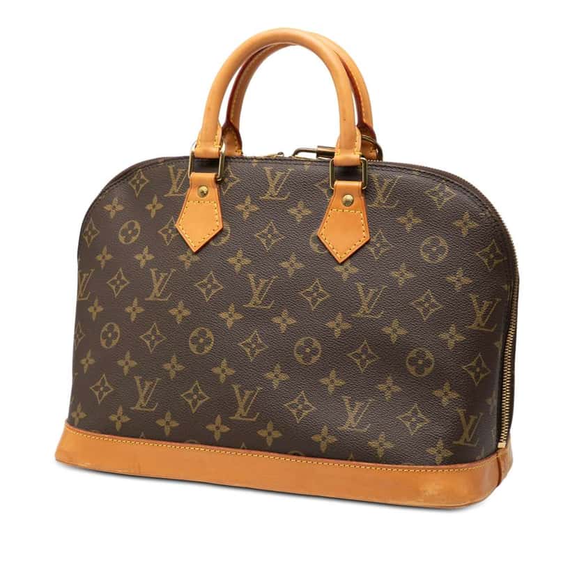 Louis Vuitton Monogram Alma PM Brown Very good condition - Back View