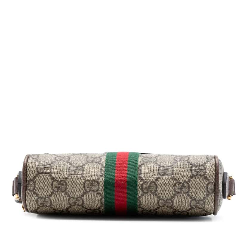 Gucci Mini GG Supreme Web Ophidia Crossbody Beige Canvas Very good condition - Inside View