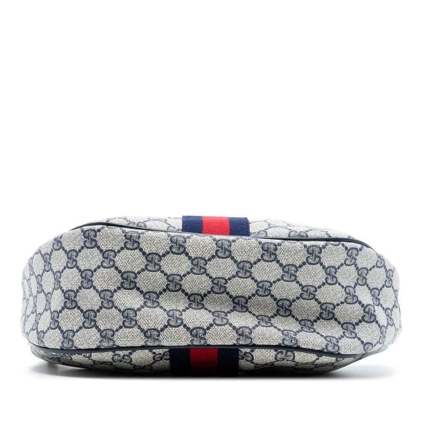 Gucci GG Supreme Web Shoulder Bag Beige Canvas Very good condition - Inside View