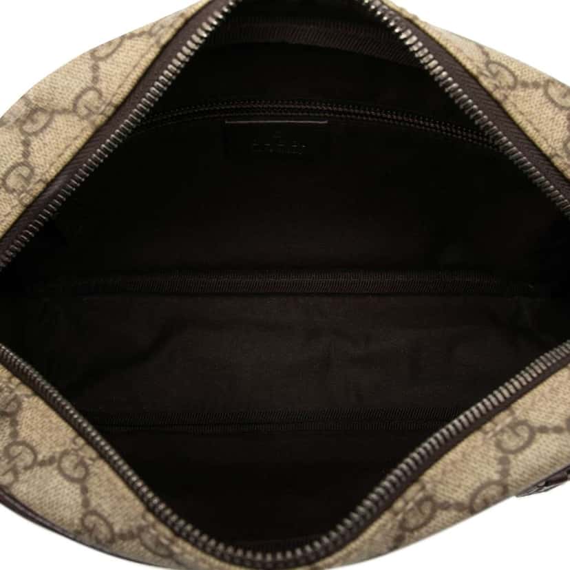 Gucci GG Supreme Crossbody Beige Very good condition - Model View