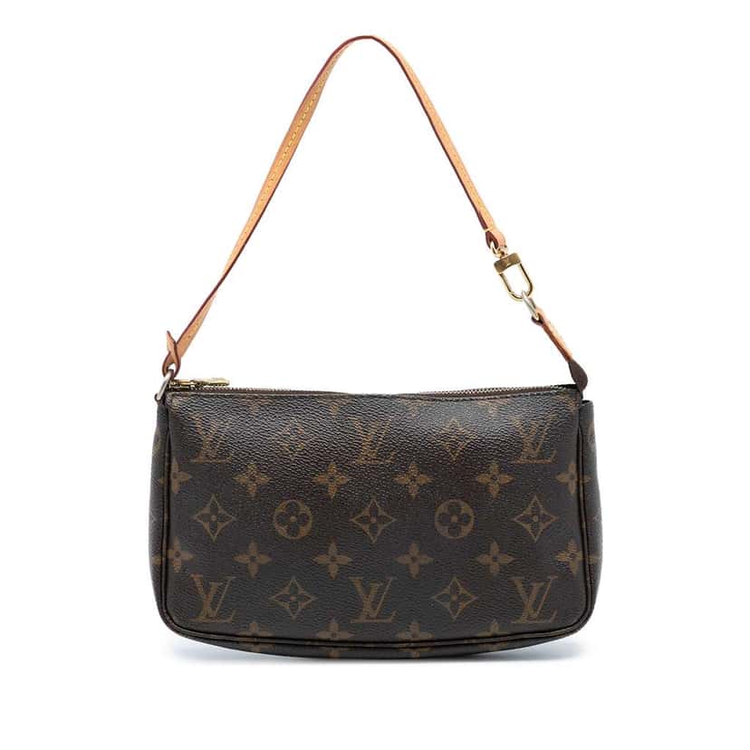 Louis Vuitton Monogram Pochette Accessoires Brown Very good condition - Front View