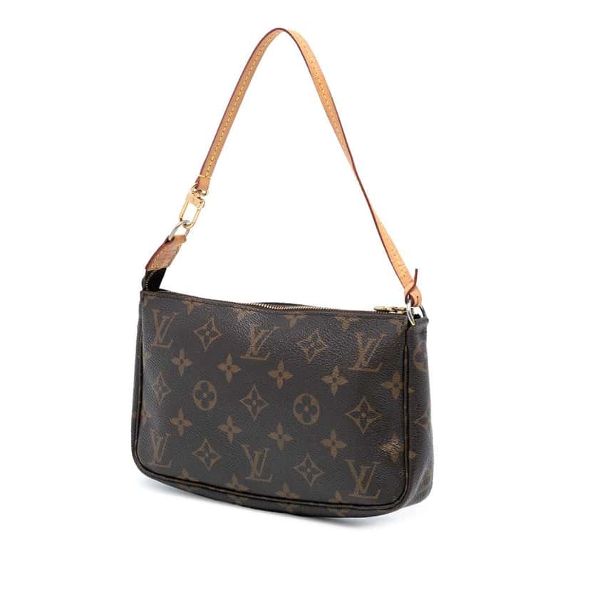 Louis Vuitton Monogram Pochette Accessoires Brown Very good condition - Back View