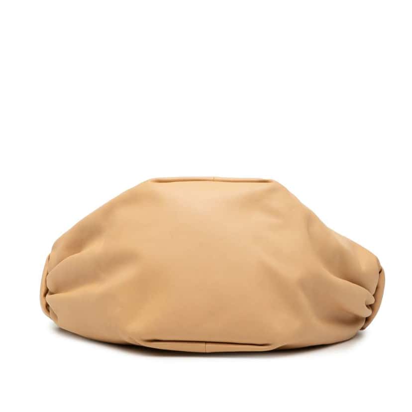 Bottega Veneta Mini Calfskin Double Knot Bag Brown Leather Very good condition - Inside View