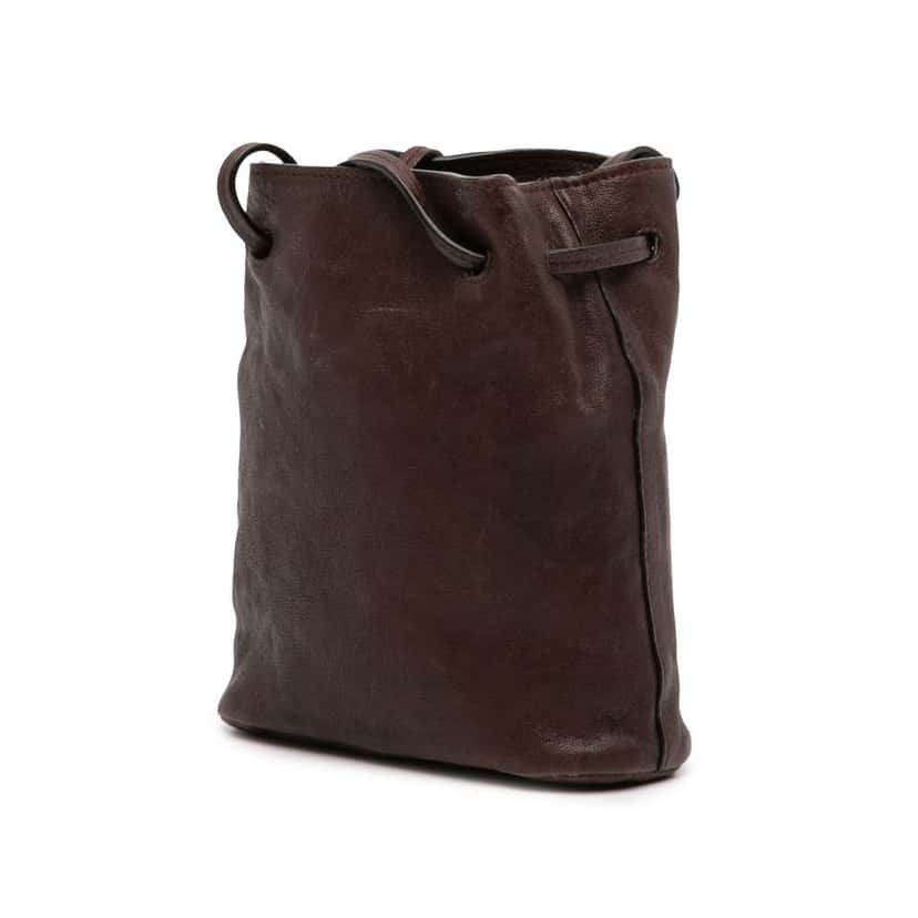 Miu Miu Mini Nappa Leather Crossbody Brown Leather Very good condition - Back View