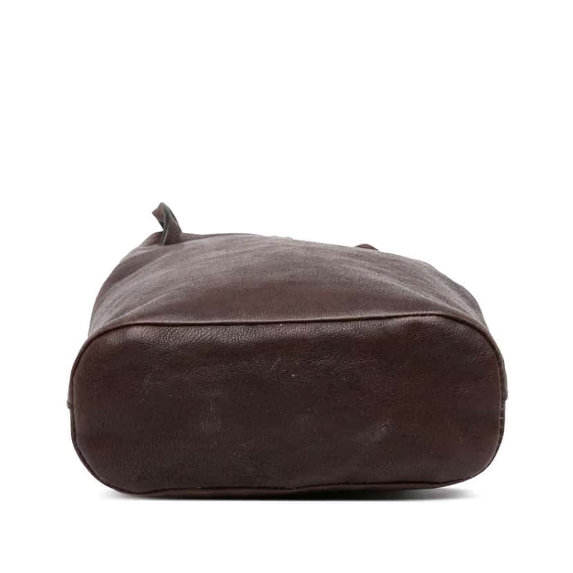 Miu Miu Mini Nappa Leather Crossbody Brown Leather Very good condition - Inside View